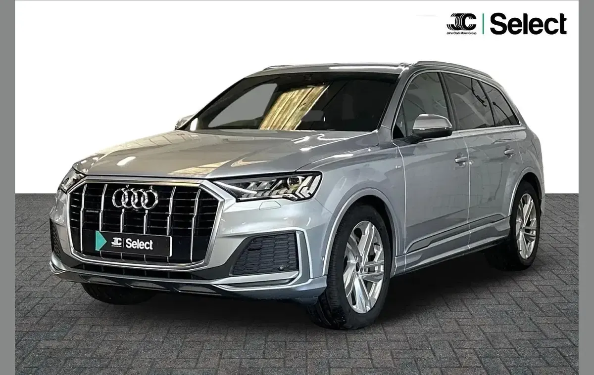 Used Audi Q7 S-Line 281 HP (206 kW) 2021 Silver SUV