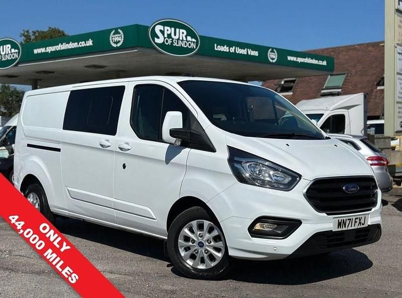 White Used 2021 Ford Transit Custom Limited Van | £19,995 (A bit pricey) - Image 1/4