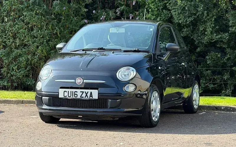 Used Fiat 500 Pop 69 HP (50 kW) 2016 Black Hatchback