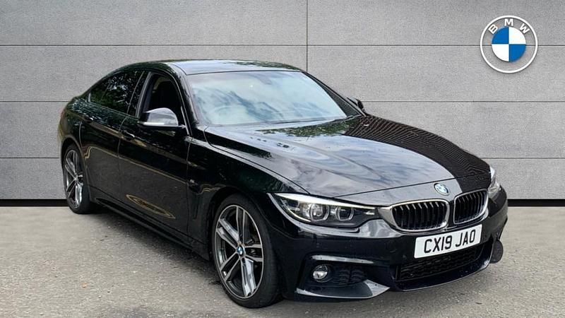 Black Used 2019 BMW 420 Gran Coupé M Sport Coupe | £17,990 (Fair price) - Image 1/4