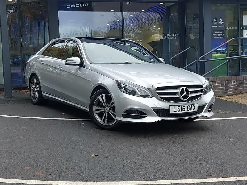 Silver Used 2016 Mercedes E220 Premium Sedan | £10,998 (Fair price) - Image 1/4