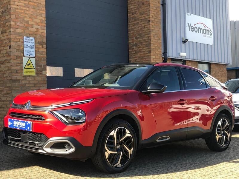 Red Used 2022 Citroën C4 PureTech Hatchback | £16,791 (Fair price) - Image 1/4