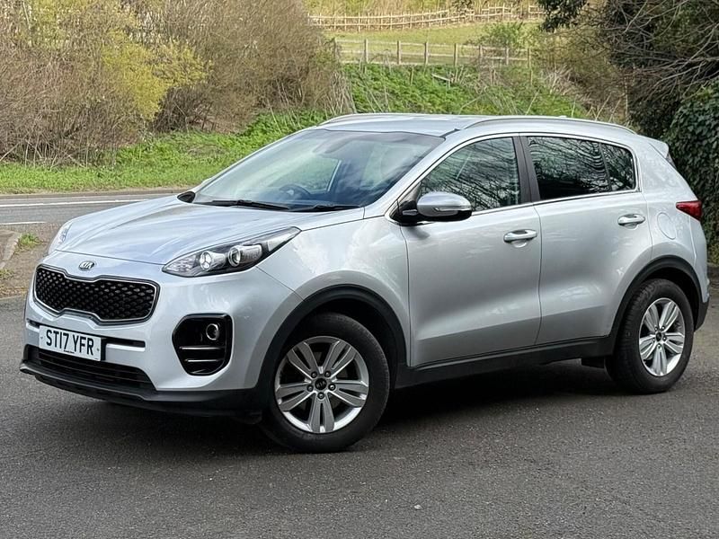 Begagnad Kia Sportage 115 HK (84 kW) 2017 Silver SUV