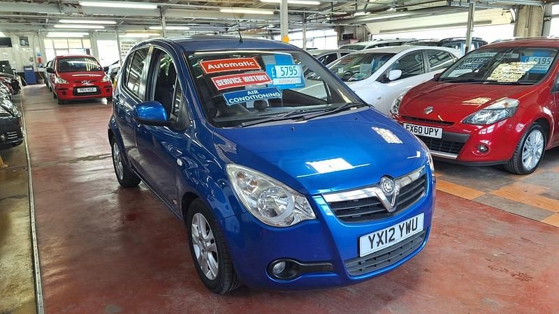 Używany Vauxhall Agila 2012 Niebieski Minivan