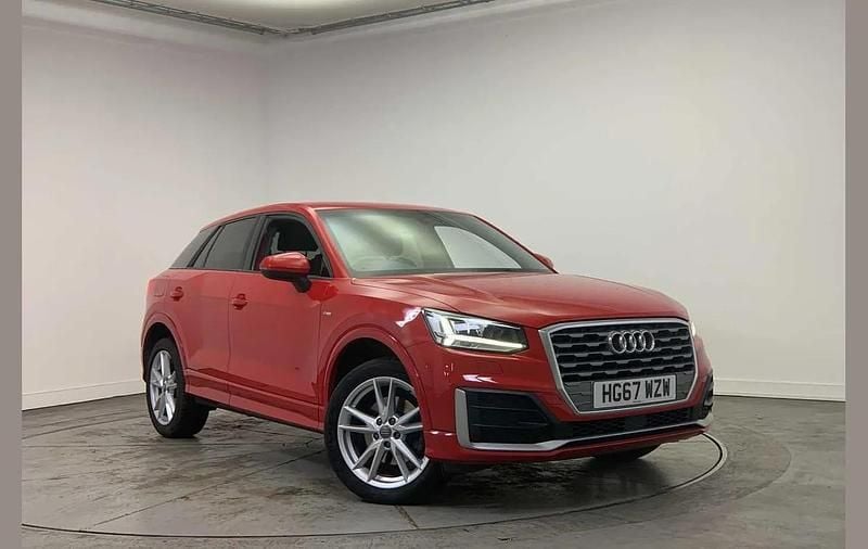 Red Used 2018 Audi Q2 S-Line SUV | £13,500 (Fair price) - Image 1/4