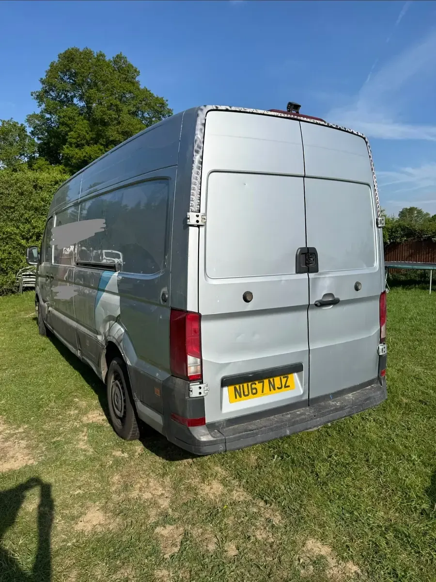 Used MAN TGE 2017 Silver Van