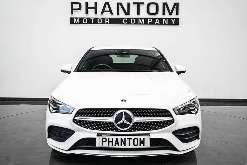 Used Mercedes CLA200 AMG line 163 HP (119 kW) 2019 White Coupe