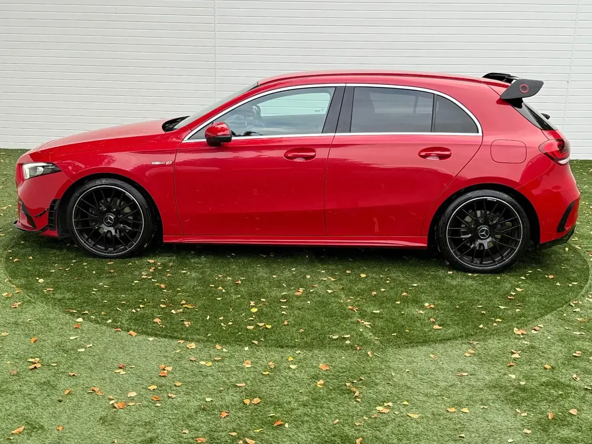 Used Mercedes A200 AMG line 2019 Red Hatchback