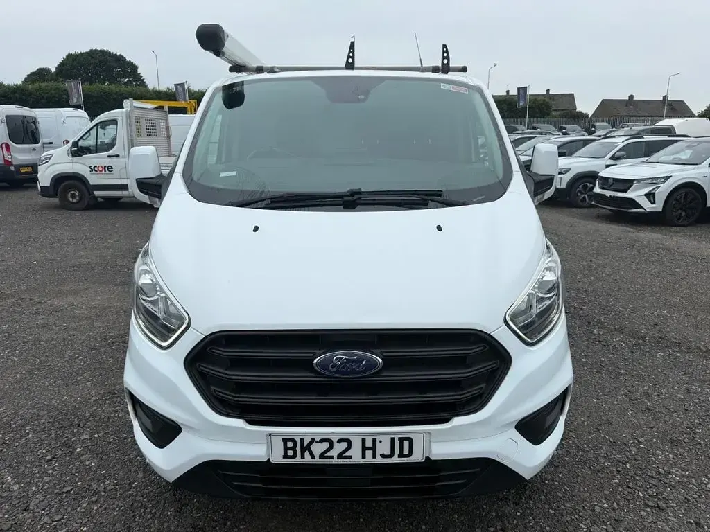 Used Ford Transit Custom Trend 130 HP (95 kW) 2022 White Van