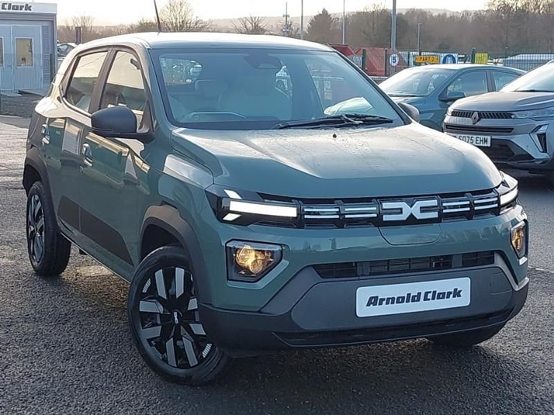 Green New 2025 Dacia Spring Expression Hatchback | £10,998 - Image 1/4
