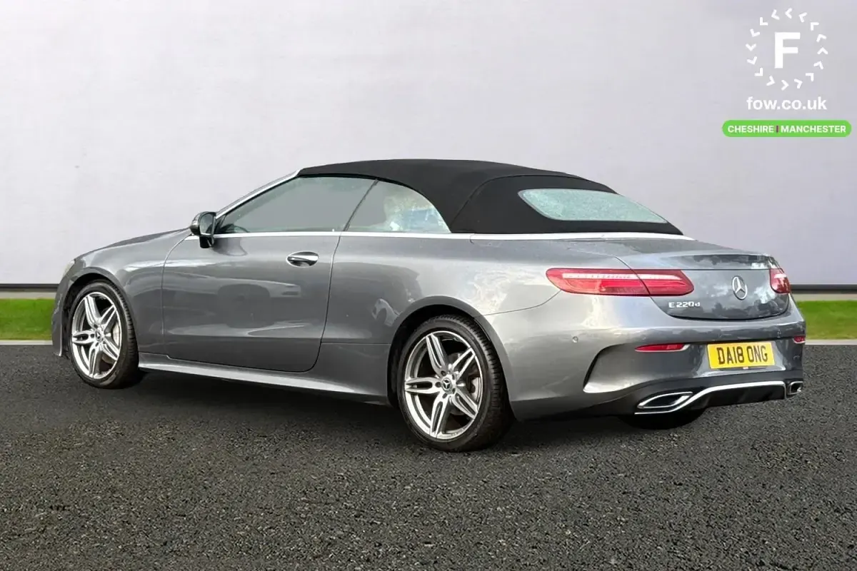 Gebraucht Mercedes E220 AMG Line Premium 194 PS (142 kW) 2018 Grau Cabrio
