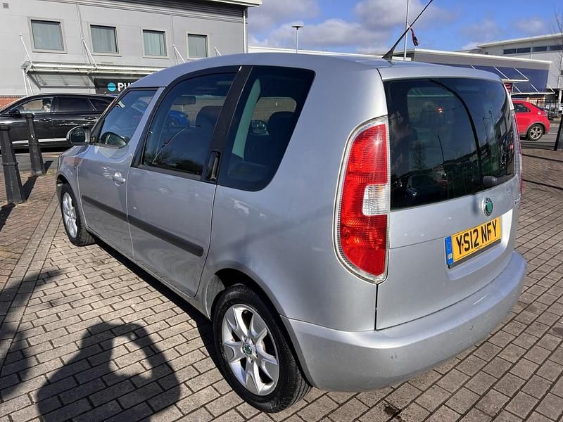 Used Skoda Roomster SE 105 HP (77 kW) 2012 Silver MPV
