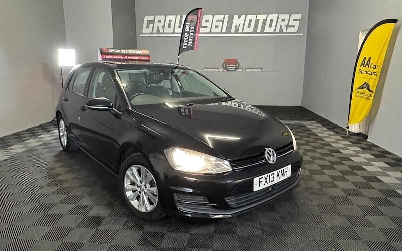 Used VW Golf VII SE 150 HP (110 kW) 2013 Black Hatchback