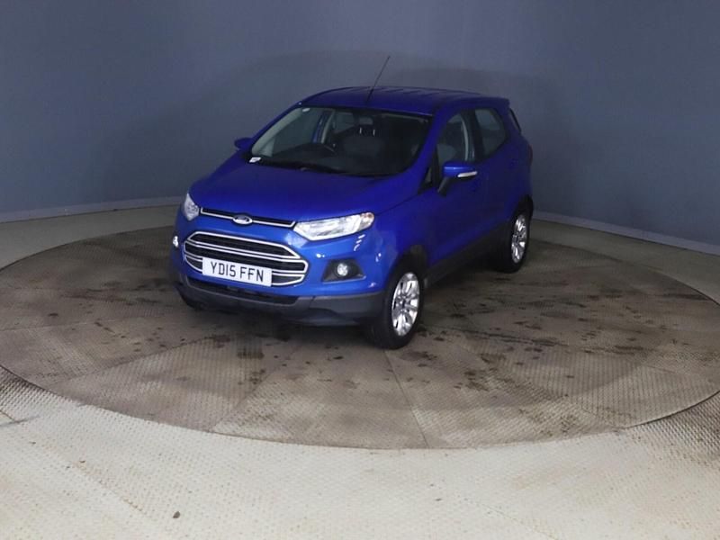 Used Ford Ecosport Zetec 2015 Blue SUV
