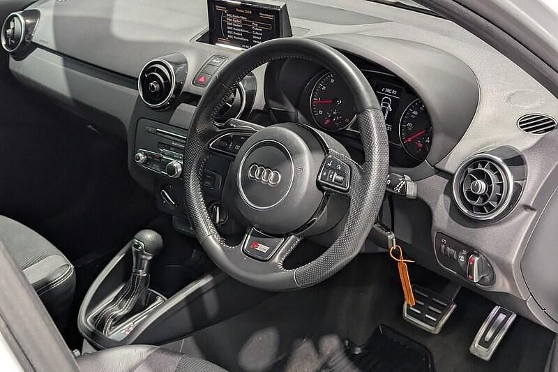 Used Audi A1 S-Line 2018 White Hatchback