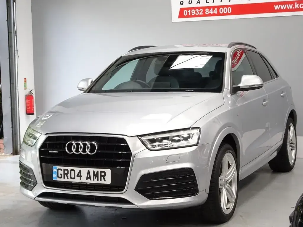 Used Audi Q3 S-line plus 180 HP (132 kW) 2015 Silver SUV