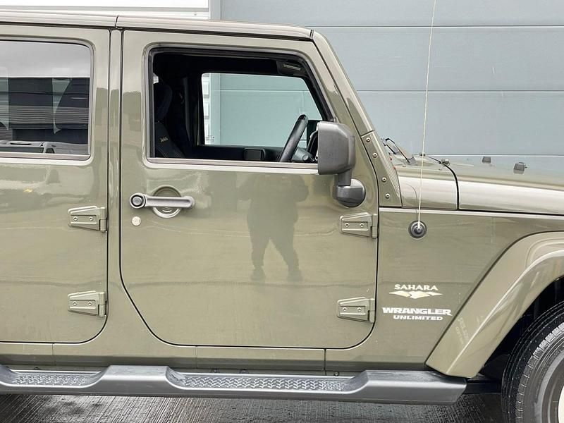 Used Jeep Wrangler Sahara 2015 Green SUV