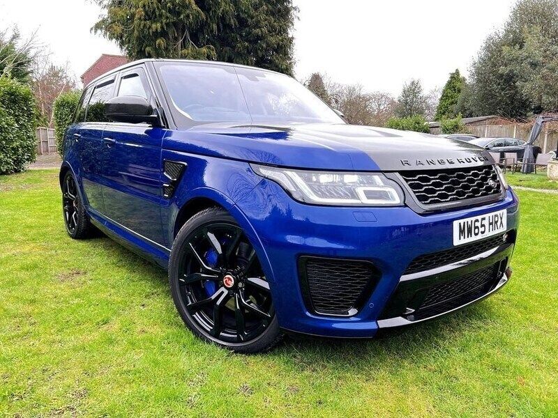 Blue Used 2015 Land Rover Range Rover Sport SVR SUV | £32,500 - Image 1/4