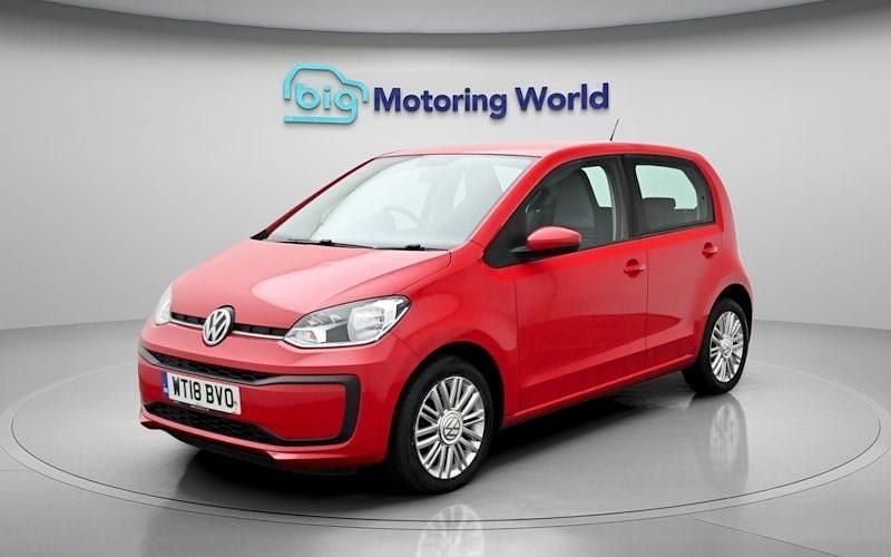 Usado VW up! S 60 HP (44 kW) 2018 Vermelho Citadino