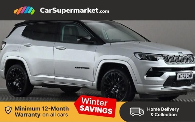 Silver/black Used 2023 Jeep Compass SUV | £16,197 (Fair price) - Image 1/3