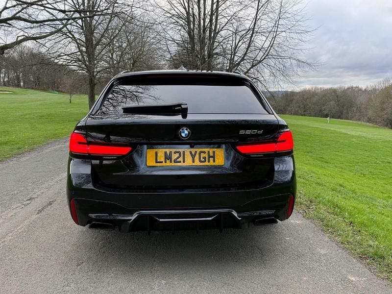 Used BMW 520 M Sport 2021 Black Estate