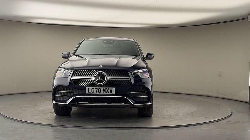 Used Mercedes GLE400 AMG line 2020 Cavansite blue Coupe