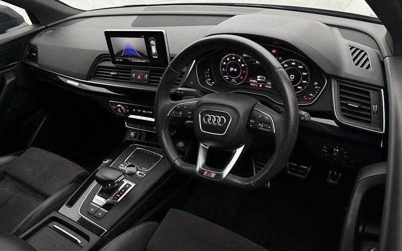 Used Audi Q5 Black Edition 245 HP (180 kW) 2019 Grey SUV