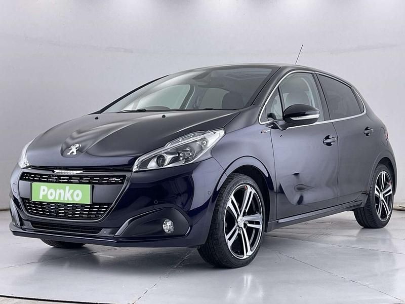Used Peugeot 208 GT-line 2018 Blue Hatchback