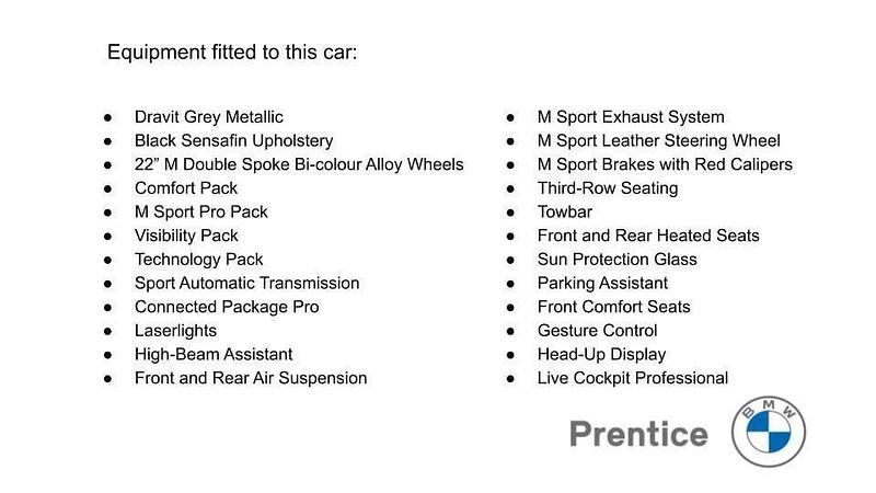 Used BMW X5 M Sport 340 HP (250 kW) 2023 Grey SUV