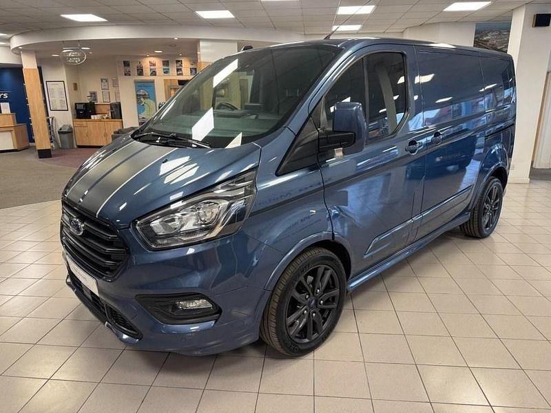 Used Ford Transit Custom Sport 185 HP (136 kW) 2022 Blue Van