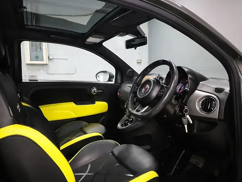 Used Fiat 500S S 2016 Groove metal grey Hatchback