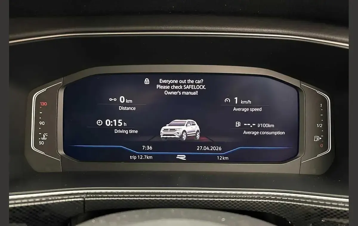 Ny VW T-Cross R-line 113 HK (83 kW) 2026 Svart SUV