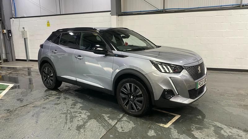 Grey Used 2022 Peugeot e-2008 Premium SUV | £14,798 (Fair price) - Image 1/3