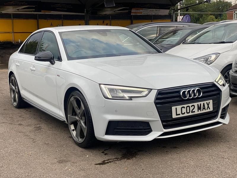 White Used 2018 Audi A4 Black Edition Sedan | £14,390 (Expensive) - Image 1/4