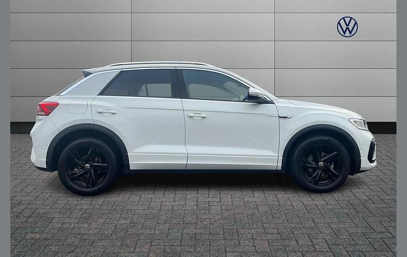 Used VW T-Roc R-line 150 HP (110 kW) 2022 White SUV