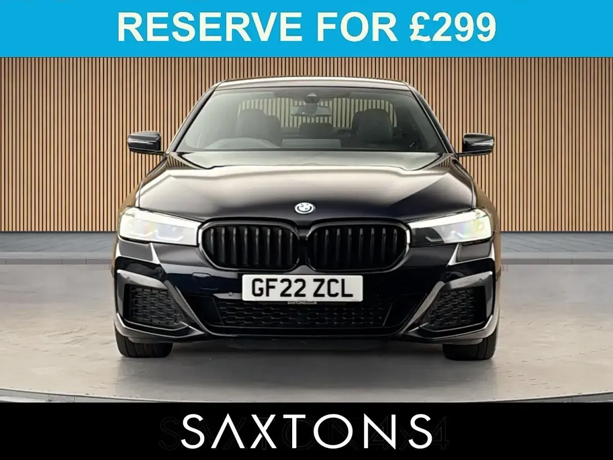 Used BMW 530e M Sport 2022 Black Sedan
