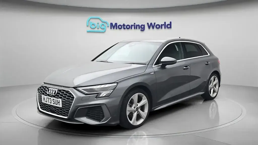 Used Audi A3 Sportback S-Line 150 HP (110 kW) 2023 Grey Hatchback