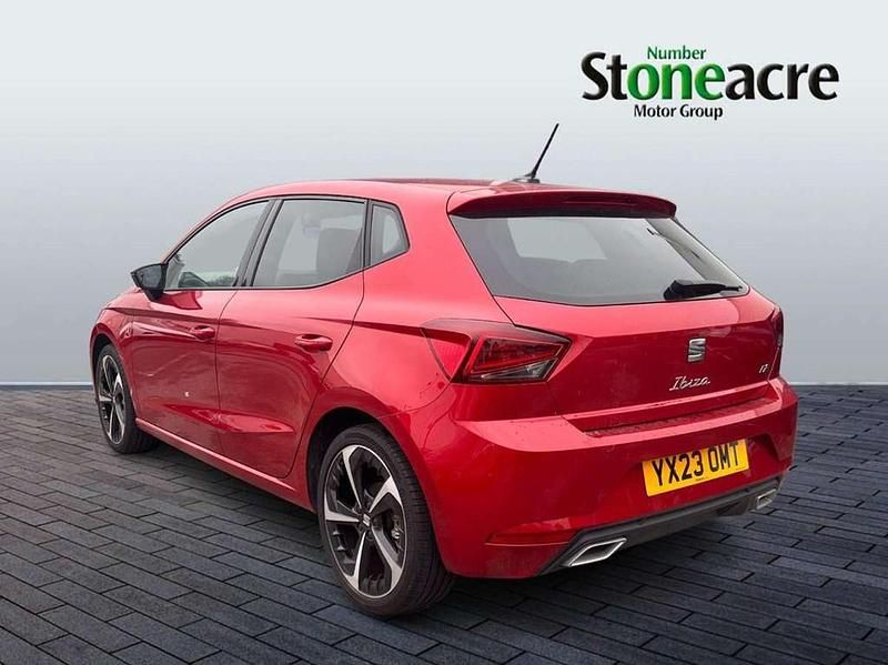 Used Seat Ibiza FR Sport 108 HP (79 kW) 2023 Red Hatchback