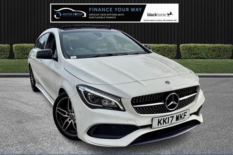 Used Mercedes CLA220 AMG line 177 HP (130 kW) 2017 White Sedan
