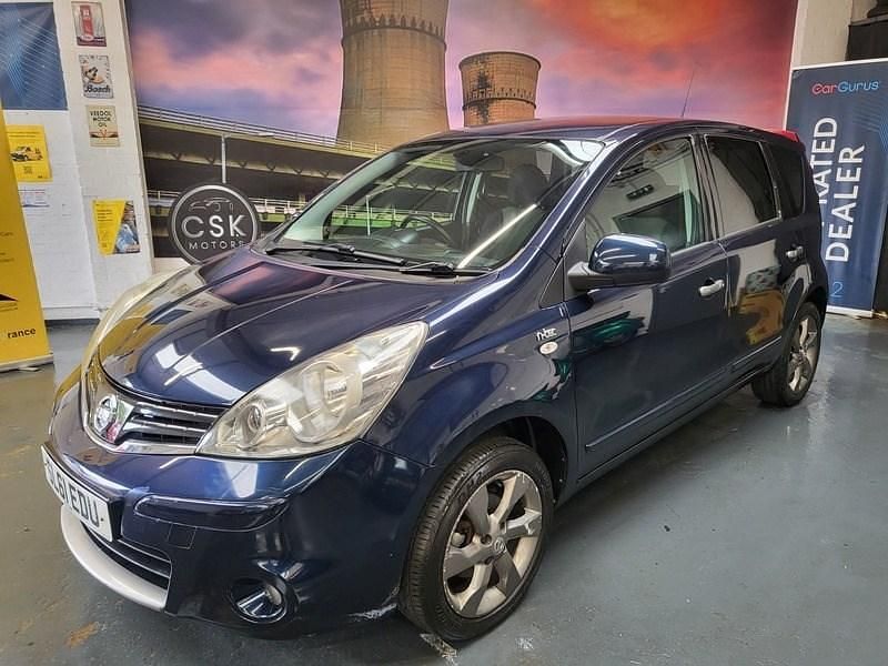 Used Nissan Note N-TEC 2011 Blue MPV