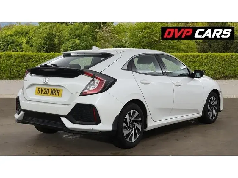 Second-hand Honda Civic SE 126 CP (92 kW) 2020 Alb Hatchback