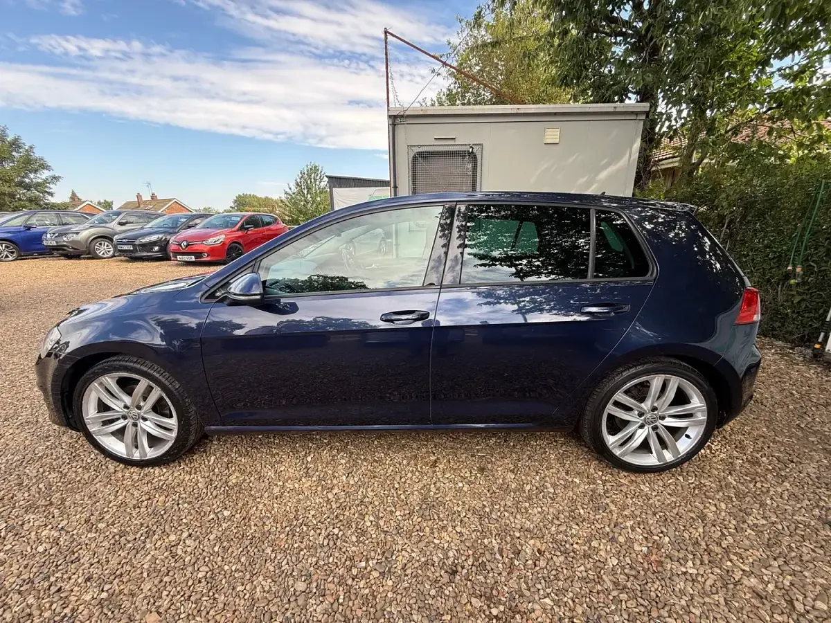 Used VW Golf VII GT 2016 Blue Hatchback