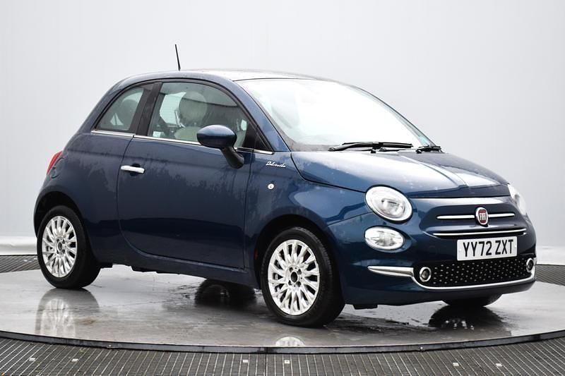 Blue Used 2023 Fiat 500 Dolcevita Hatchback | £9,499 - Image 1/4