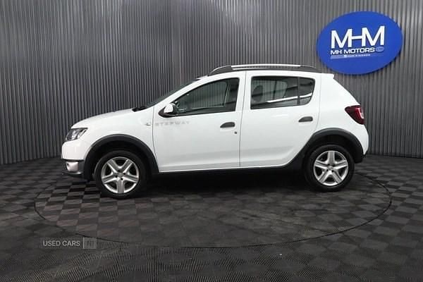 Used Dacia Sandero Ambiance 2014 White Hatchback