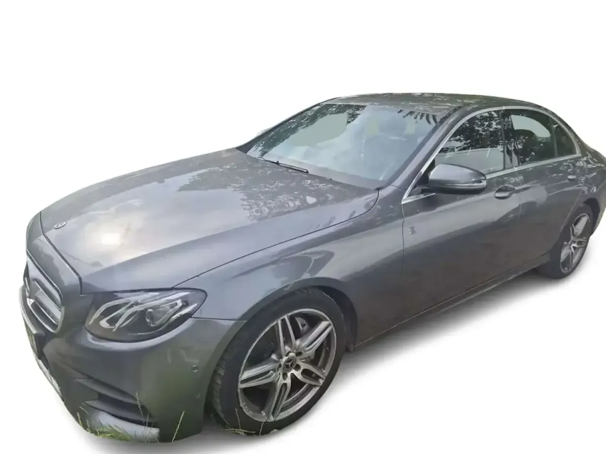 Used Mercedes E220 AMG line 194 HP (142 kW) 2017 Grey Sedan