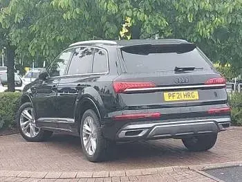 Used Audi Q7 S-Line 286 HP (210 kW) 2021 Black SUV