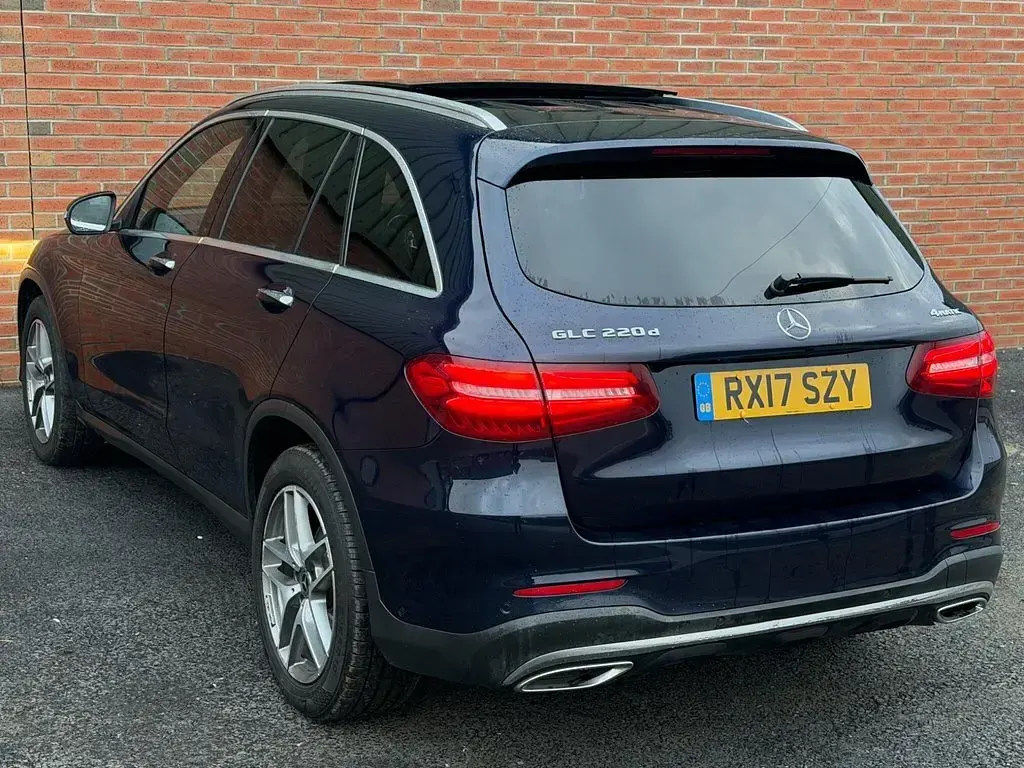 Used Mercedes GLC220 AMG line 2017 Blue SUV