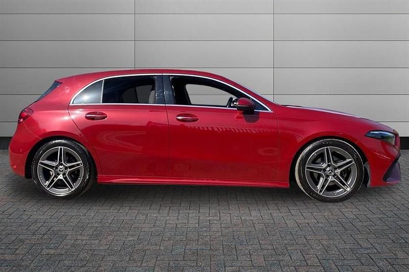 Used Mercedes A180 AMG Line Premium 136 HP (100 kW) 2023 Designo patagonia red Hatchback