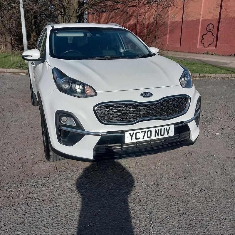 Used Kia Sportage 130 HP (95 kW) 2021 White SUV