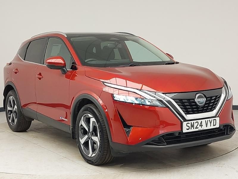 Red Used 2024 Nissan Qashqai N-Connecta SUV | £24,498 (Fair price) - Image 1/4